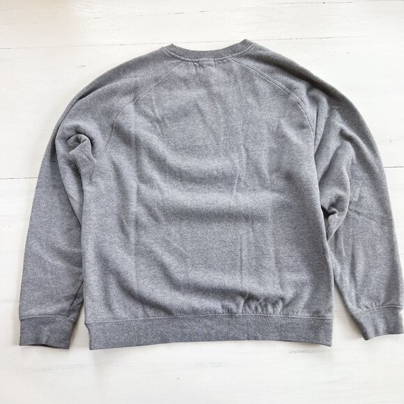 Sub_Urban Riot Good Vibes Graphic Crew Sweatshirt in Heather Grey XS - Picture 7 of 11